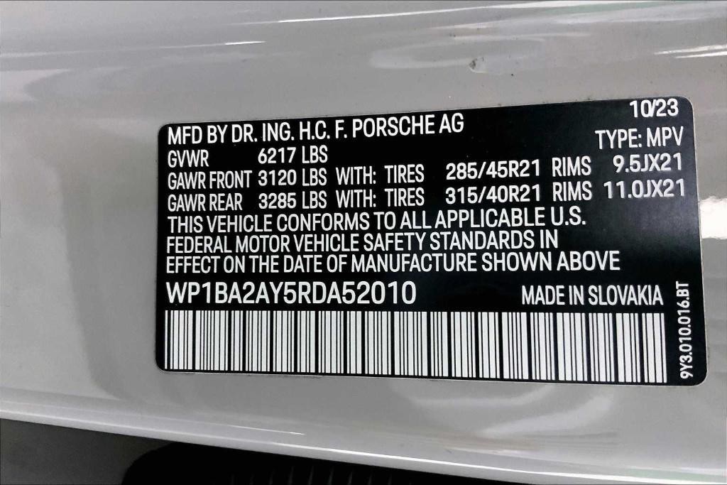 used 2024 Porsche Cayenne car, priced at $89,945