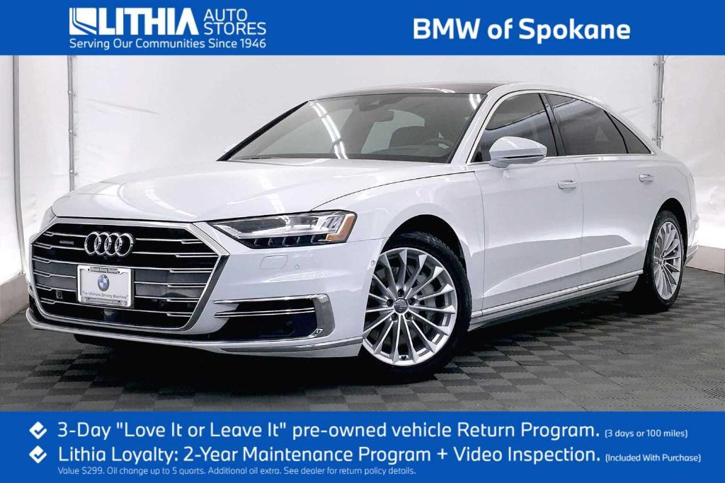 used 2019 Audi A8 car, priced at $38,320