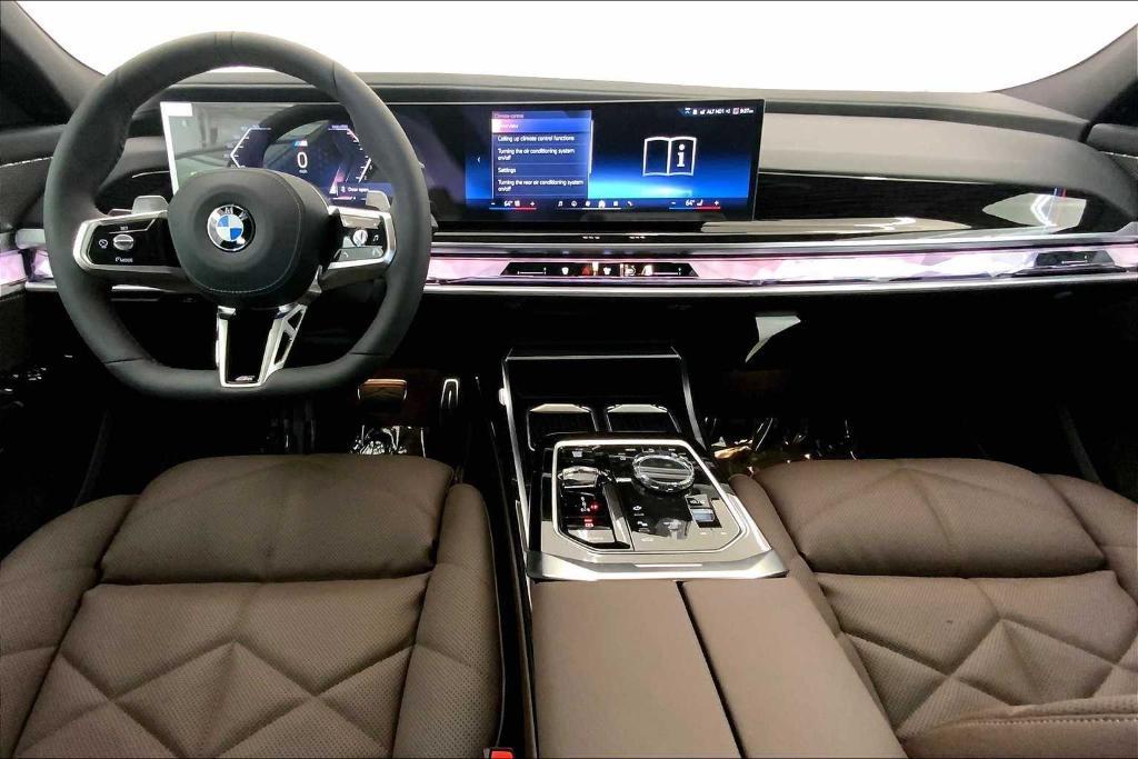 new 2025 BMW 740 car, priced at $114,680