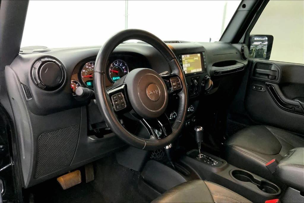 used 2015 Jeep Wrangler Unlimited car, priced at $19,646