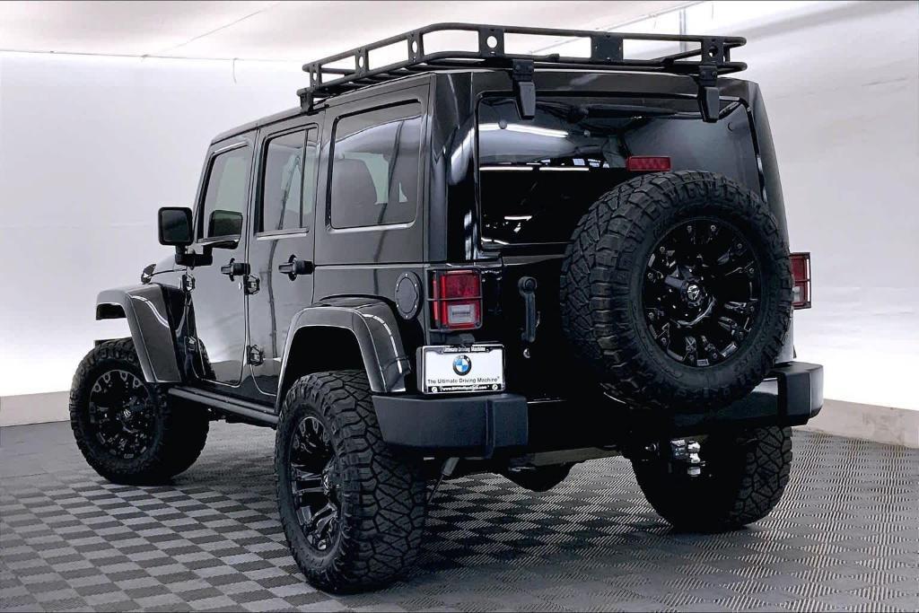 used 2015 Jeep Wrangler Unlimited car, priced at $19,646