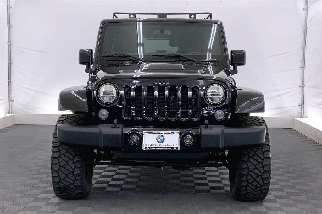 used 2015 Jeep Wrangler Unlimited car, priced at $19,646