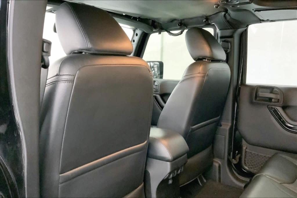 used 2015 Jeep Wrangler Unlimited car, priced at $19,646