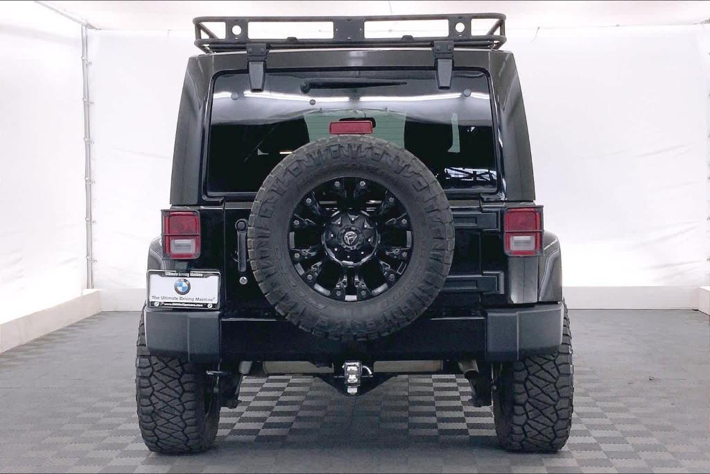 used 2015 Jeep Wrangler Unlimited car, priced at $19,646