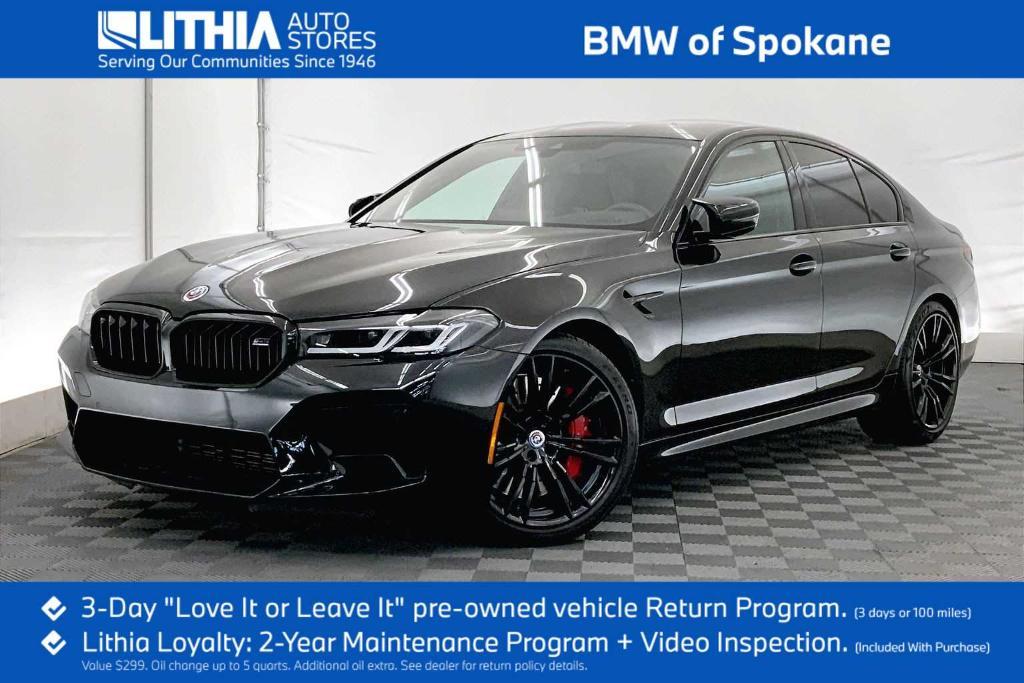 used 2021 BMW M5 car, priced at $78,857