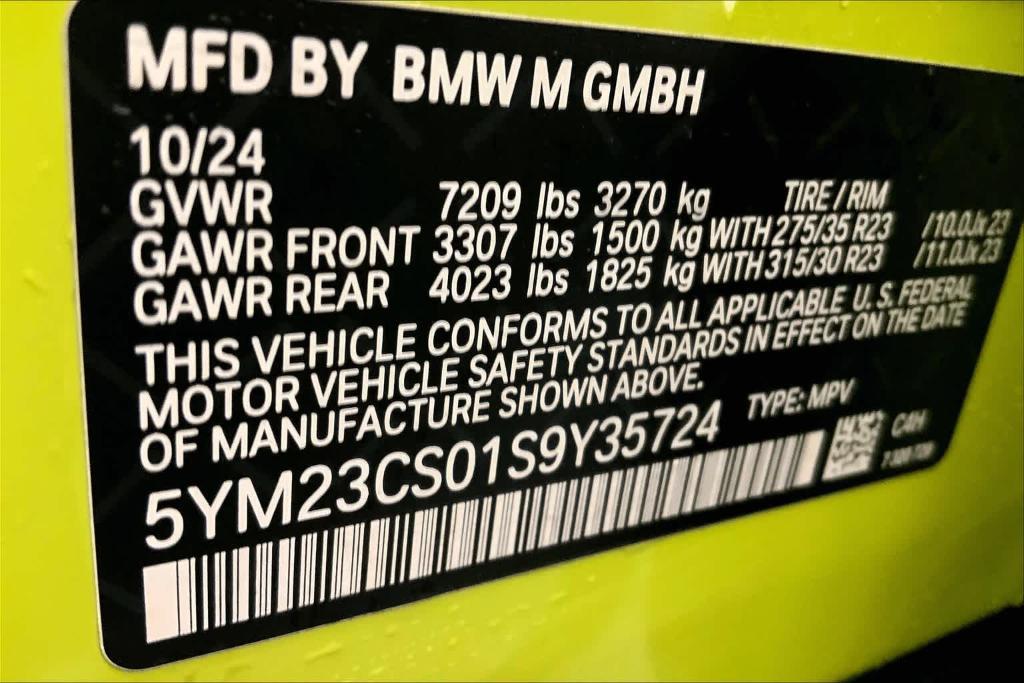 used 2025 BMW XM car, priced at $164,770