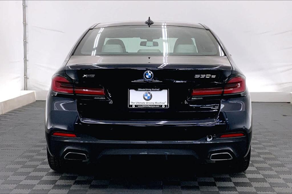 used 2022 BMW 530e car, priced at $40,182