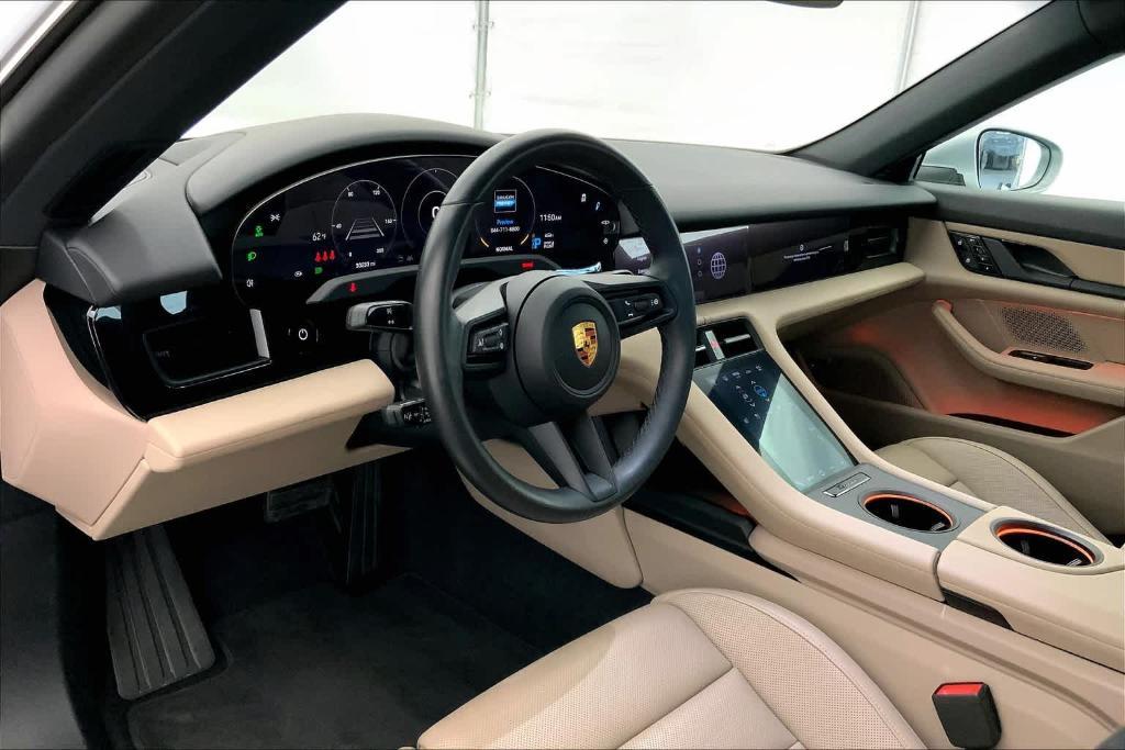 used 2021 Porsche Taycan car, priced at $63,897