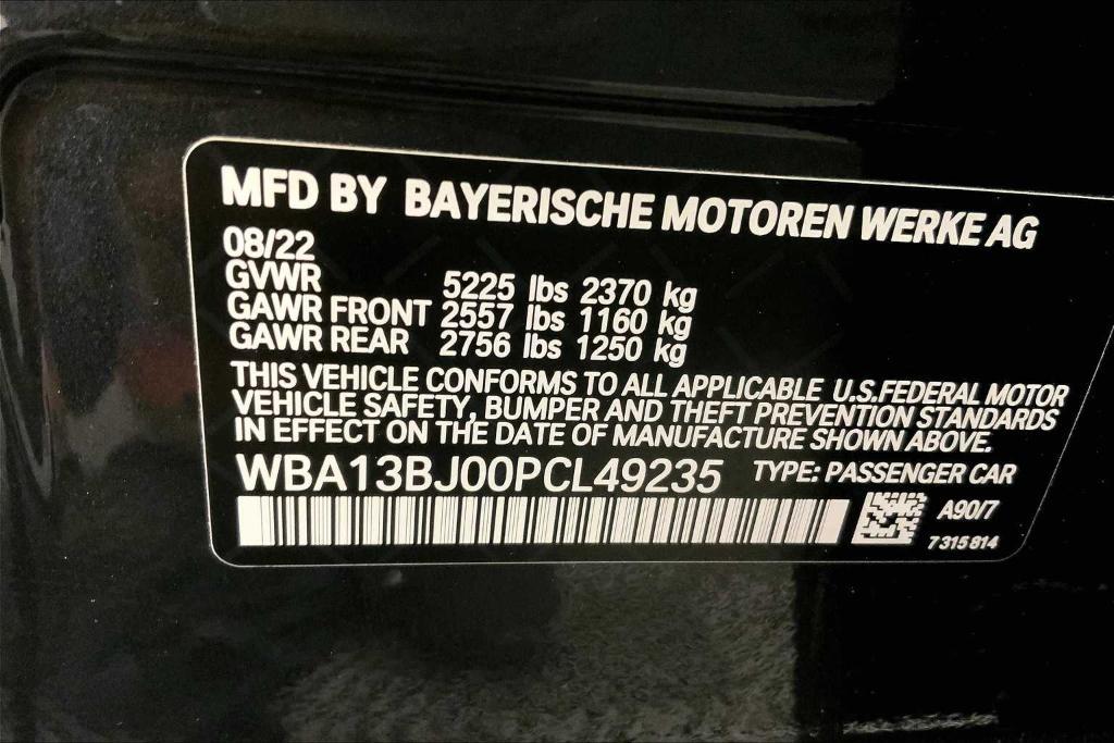 used 2023 BMW 530 car, priced at $36,070