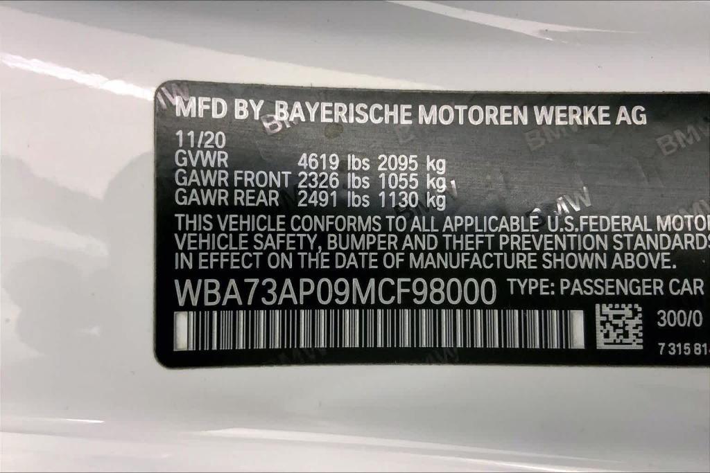 used 2021 BMW 430 car, priced at $31,048