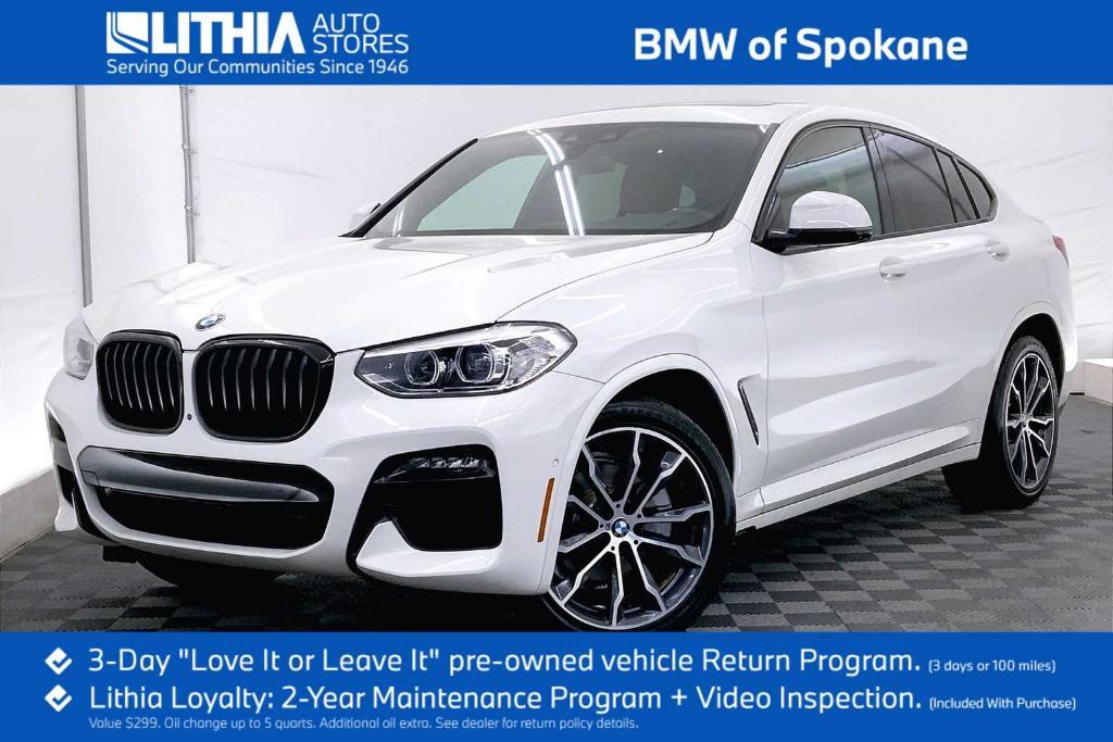 used 2021 BMW X4 car, priced at $34,890