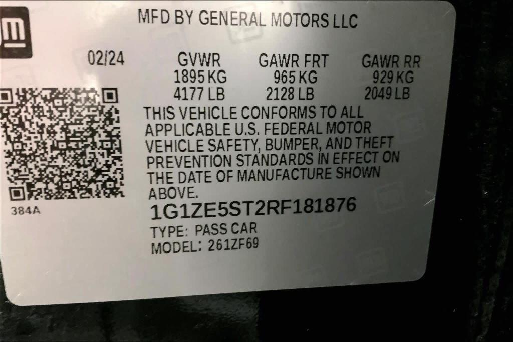 used 2024 Chevrolet Malibu car, priced at $23,404