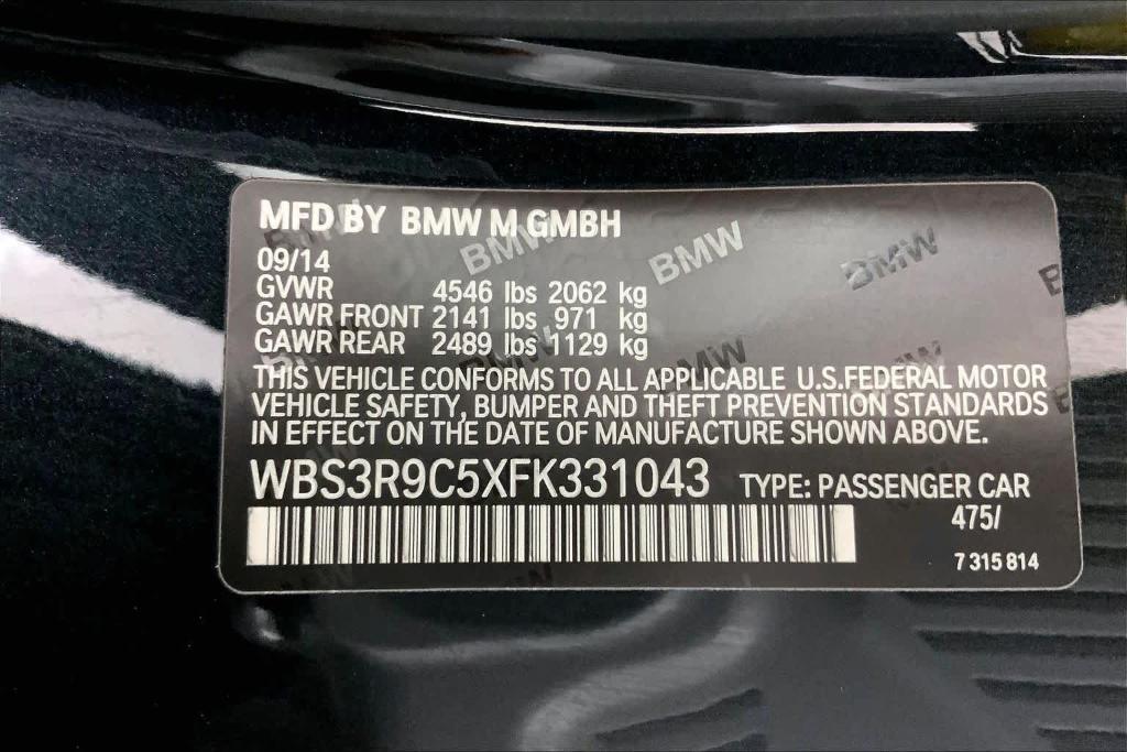 used 2015 BMW M4 car, priced at $31,995