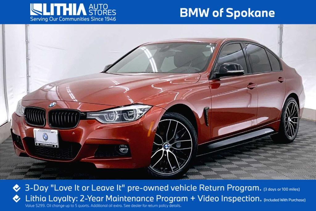 used 2018 BMW 330 car, priced at $22,549