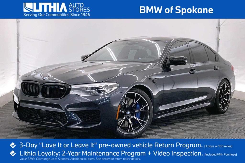 used 2019 BMW M5 car, priced at $57,191