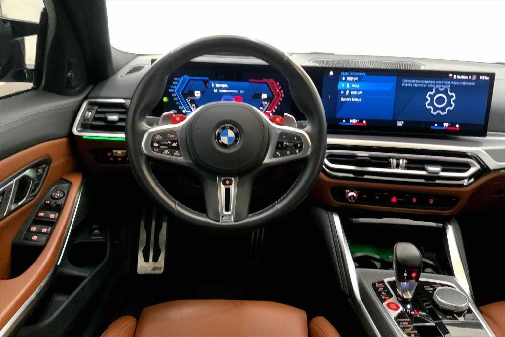 used 2023 BMW M3 car, priced at $87,178