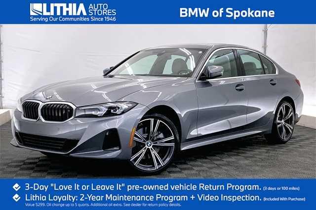 used 2024 BMW 330 car, priced at $45,007