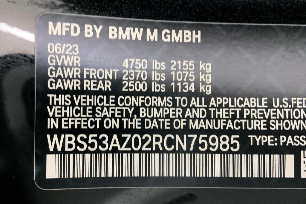 used 2024 BMW M4 car, priced at $82,457