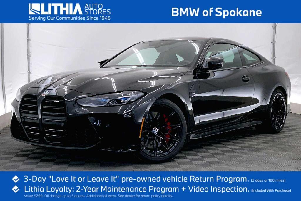 used 2024 BMW M4 car, priced at $76,212