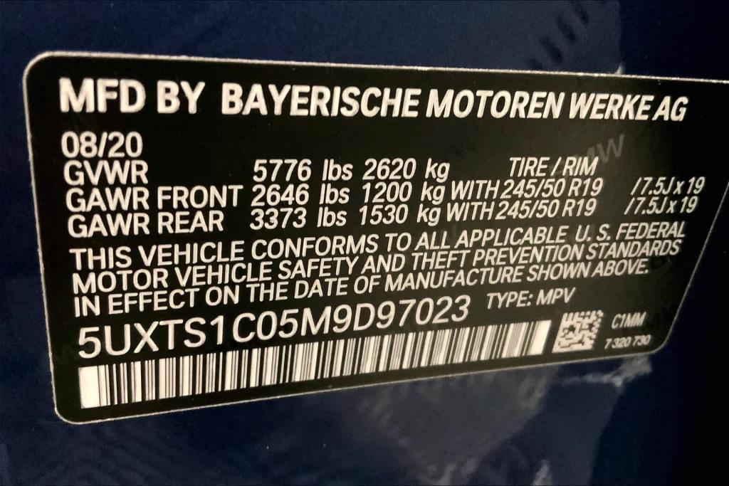 used 2021 BMW X3 PHEV car, priced at $29,417