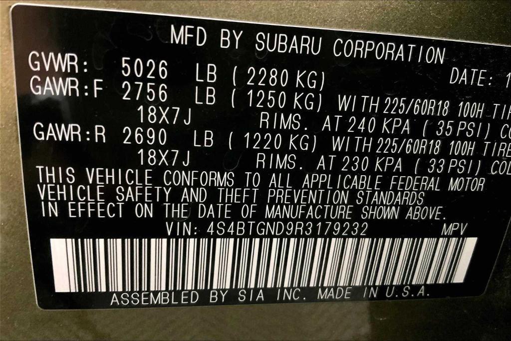 used 2024 Subaru Outback car, priced at $30,750