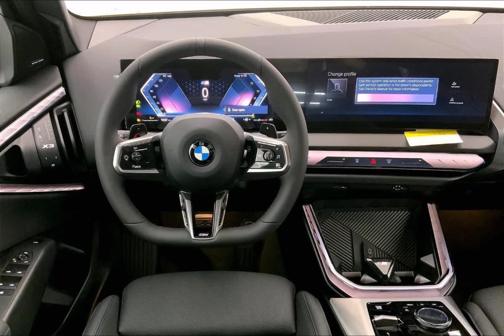 new 2025 BMW X3 car, priced at $59,955