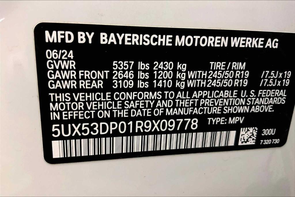 used 2024 BMW X3 car, priced at $48,962