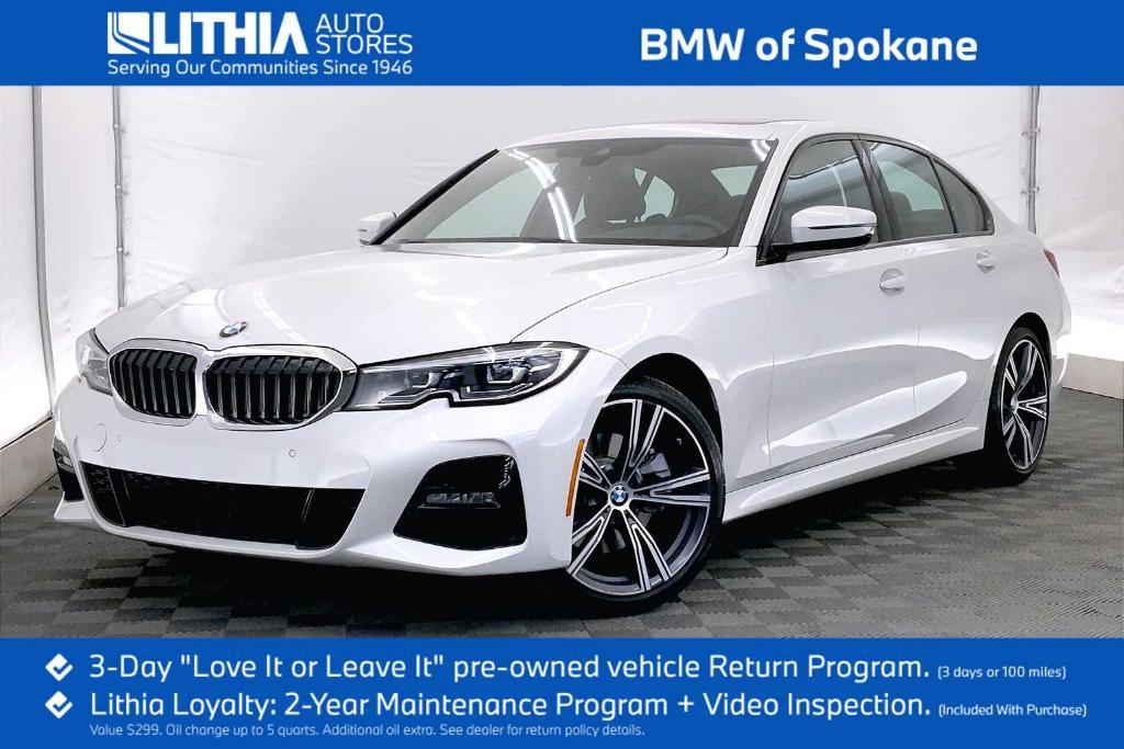 used 2022 BMW 330 car, priced at $38,383