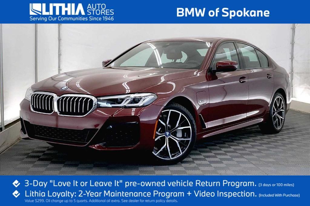 used 2023 BMW 530e car, priced at $41,095