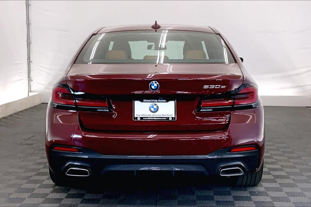 used 2023 BMW 530e car, priced at $38,095