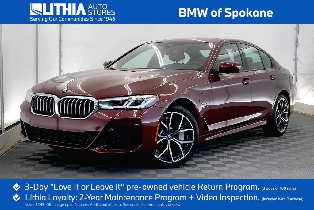 used 2023 BMW 530e car, priced at $41,595