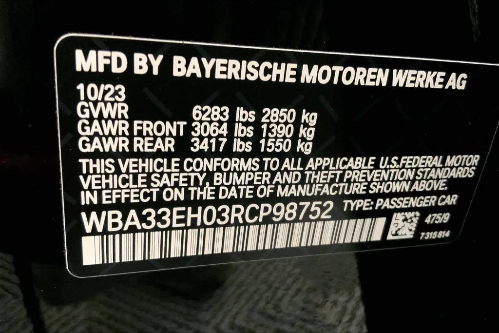 used 2024 BMW 740 car, priced at $104,933