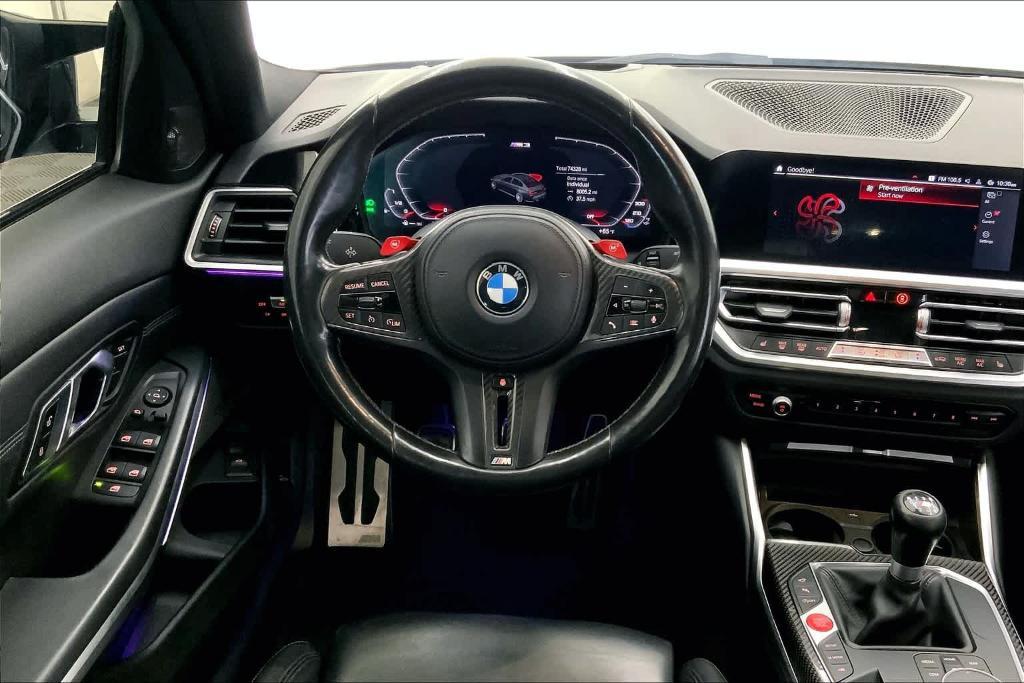 used 2021 BMW M3 car, priced at $66,551