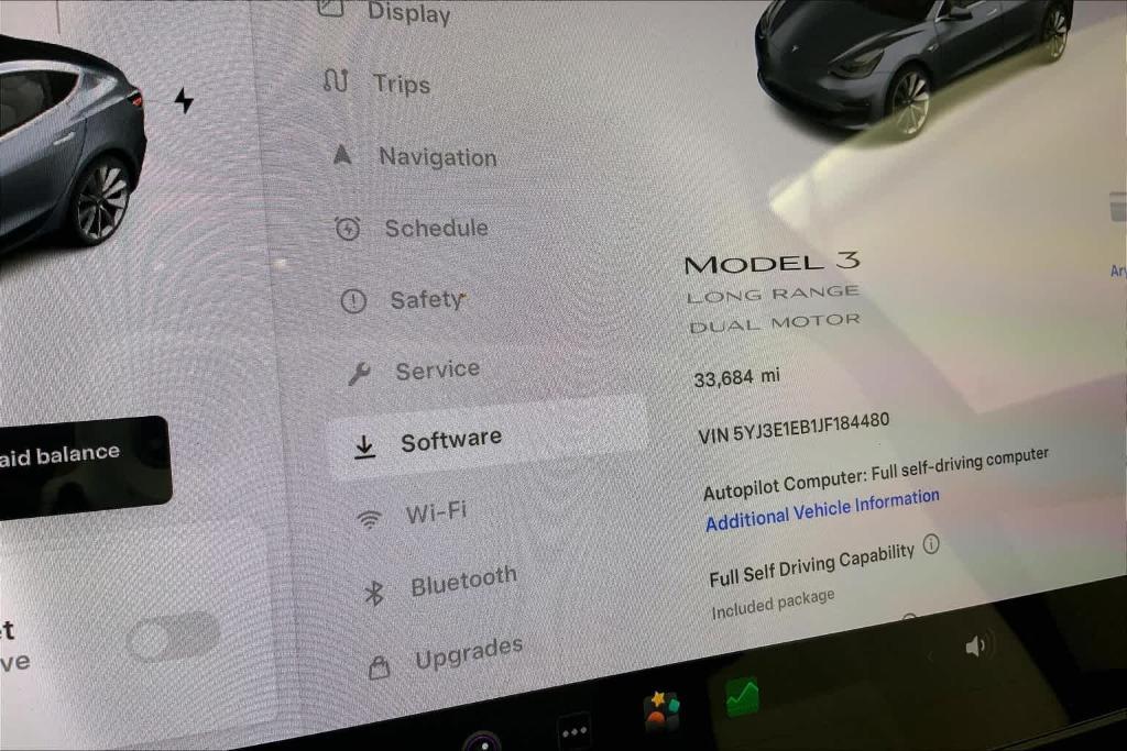 used 2018 Tesla Model 3 car, priced at $28,961