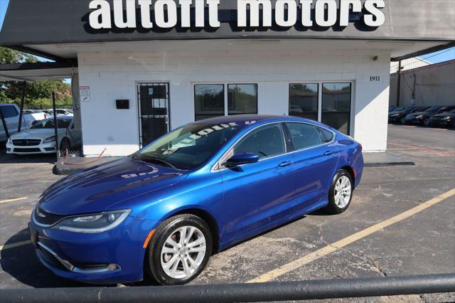 used 2016 Chrysler 200 car, priced at $7,250