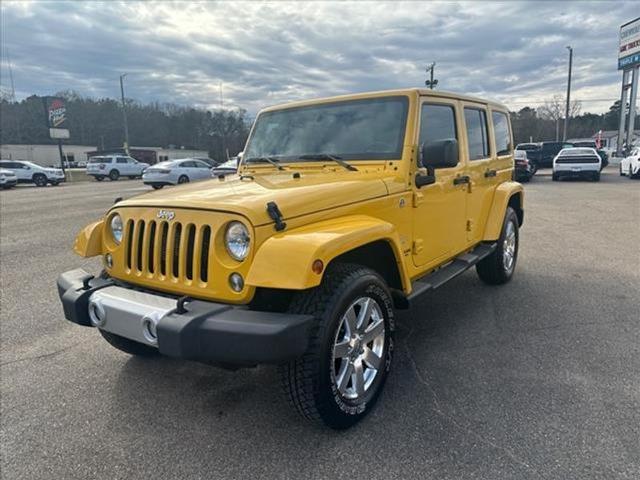 used 2015 Jeep Wrangler Unlimited car, priced at $21,852