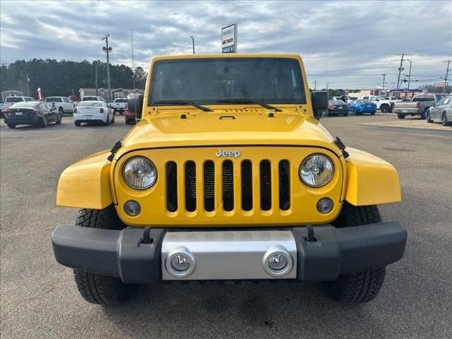 used 2015 Jeep Wrangler Unlimited car, priced at $21,852