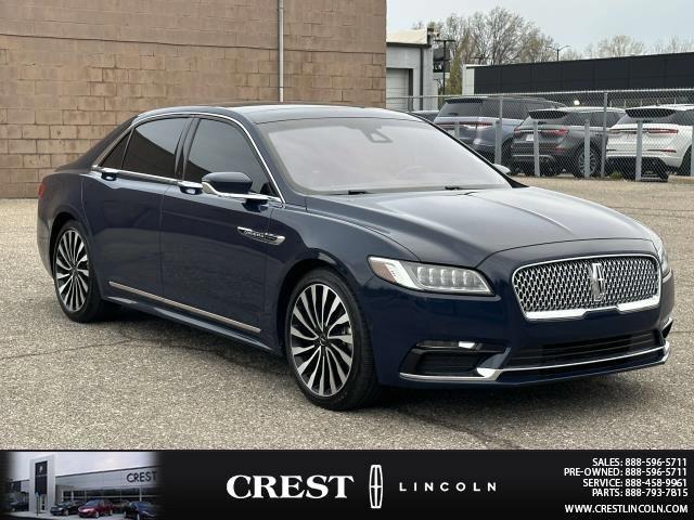 used 2017 Lincoln Continental car, priced at $20,497