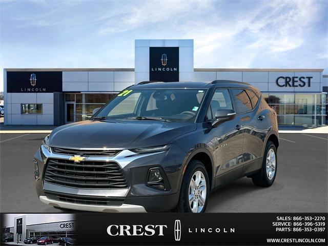 used 2021 Chevrolet Blazer car, priced at $23,987