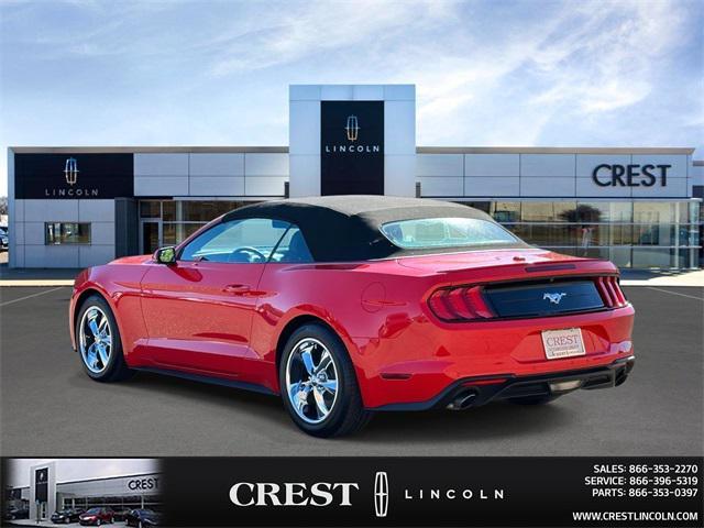 used 2018 Ford Mustang car, priced at $22,896