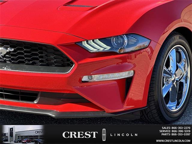 used 2018 Ford Mustang car, priced at $22,896