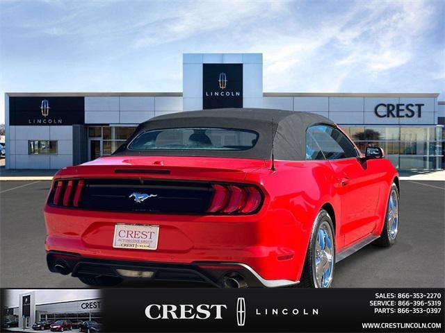 used 2018 Ford Mustang car, priced at $22,896