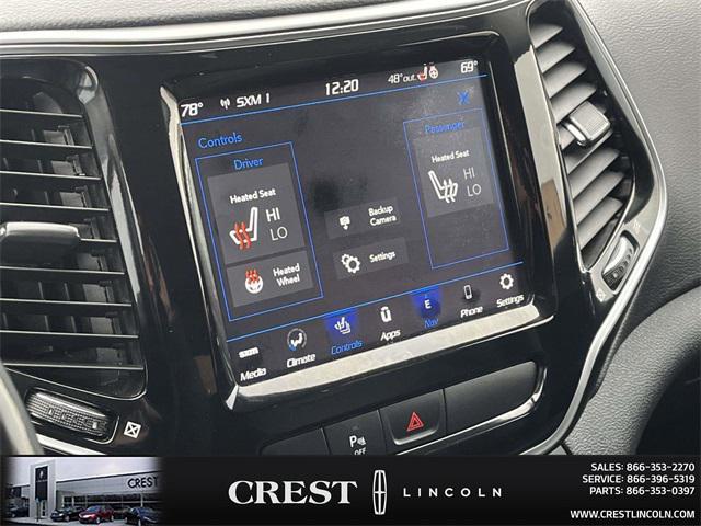 used 2020 Jeep Cherokee car, priced at $18,999