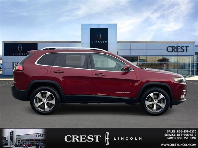 used 2020 Jeep Cherokee car, priced at $18,999