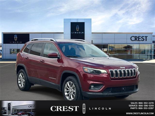 used 2021 Jeep Cherokee car, priced at $15,365