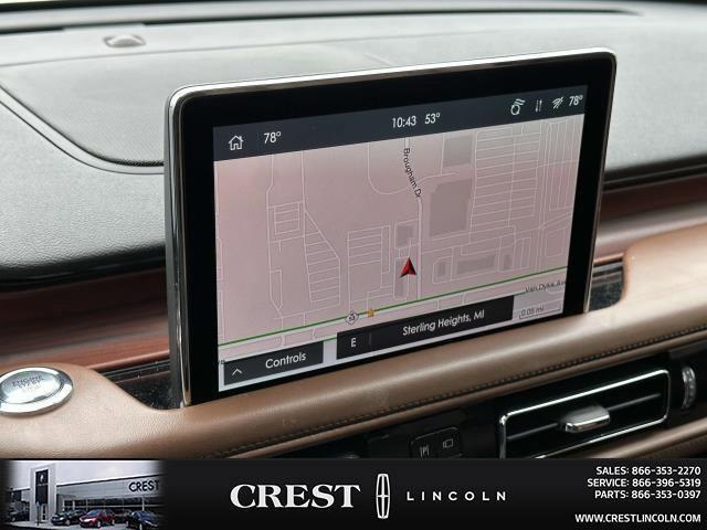 used 2022 Lincoln Aviator car, priced at $43,457