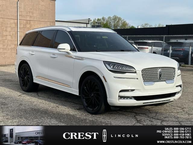 used 2021 Lincoln Aviator car, priced at $48,999