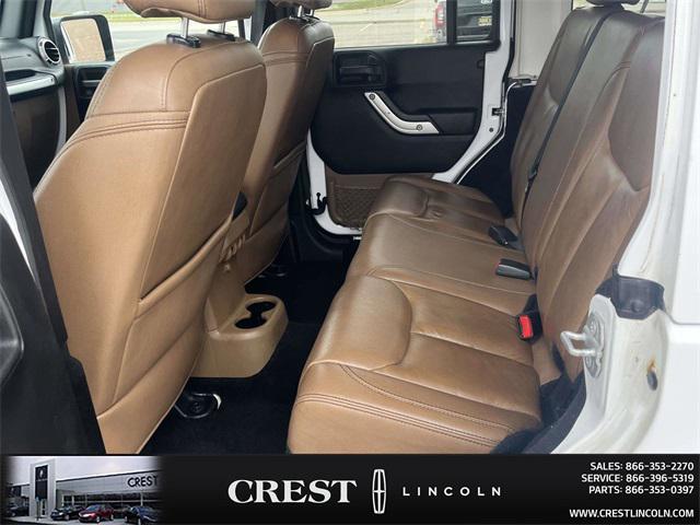 used 2015 Jeep Wrangler Unlimited car, priced at $12,092