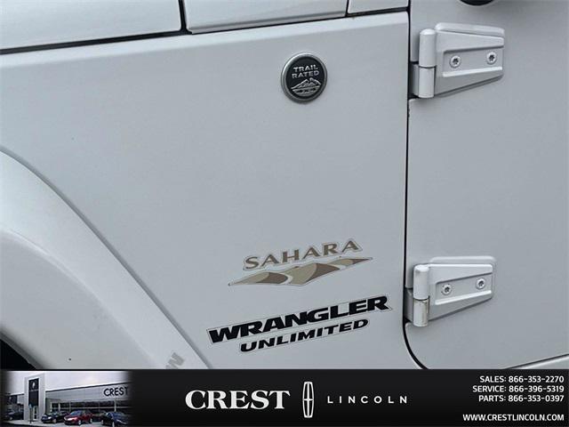 used 2015 Jeep Wrangler Unlimited car, priced at $12,092