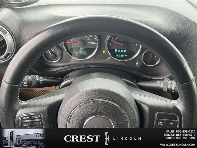 used 2015 Jeep Wrangler Unlimited car, priced at $12,092